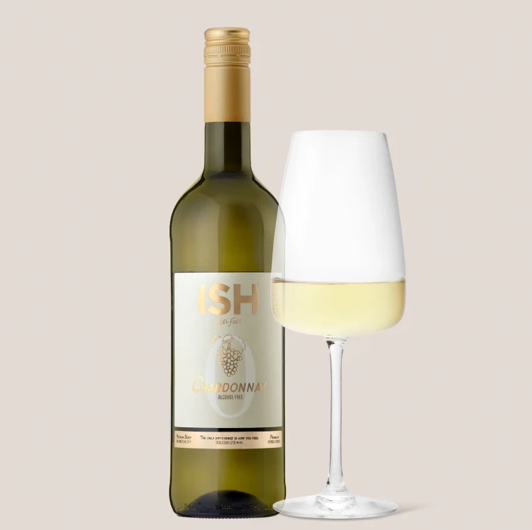 ish chardonnay free glass